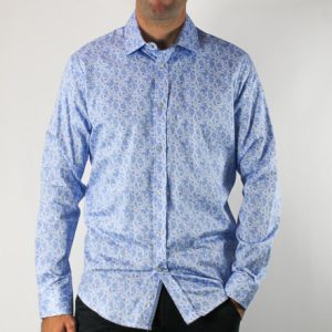 Thomson & Richards Long Sleeve Thiago Shirt-THIAGO-SKY-1